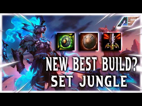 This new bruiser build makes set a TOP TIER JUNGLER! - SMITE Set Jungle Conquest Gameplay