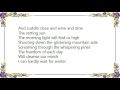 Chicago - Song of the Evergreens Lyrics