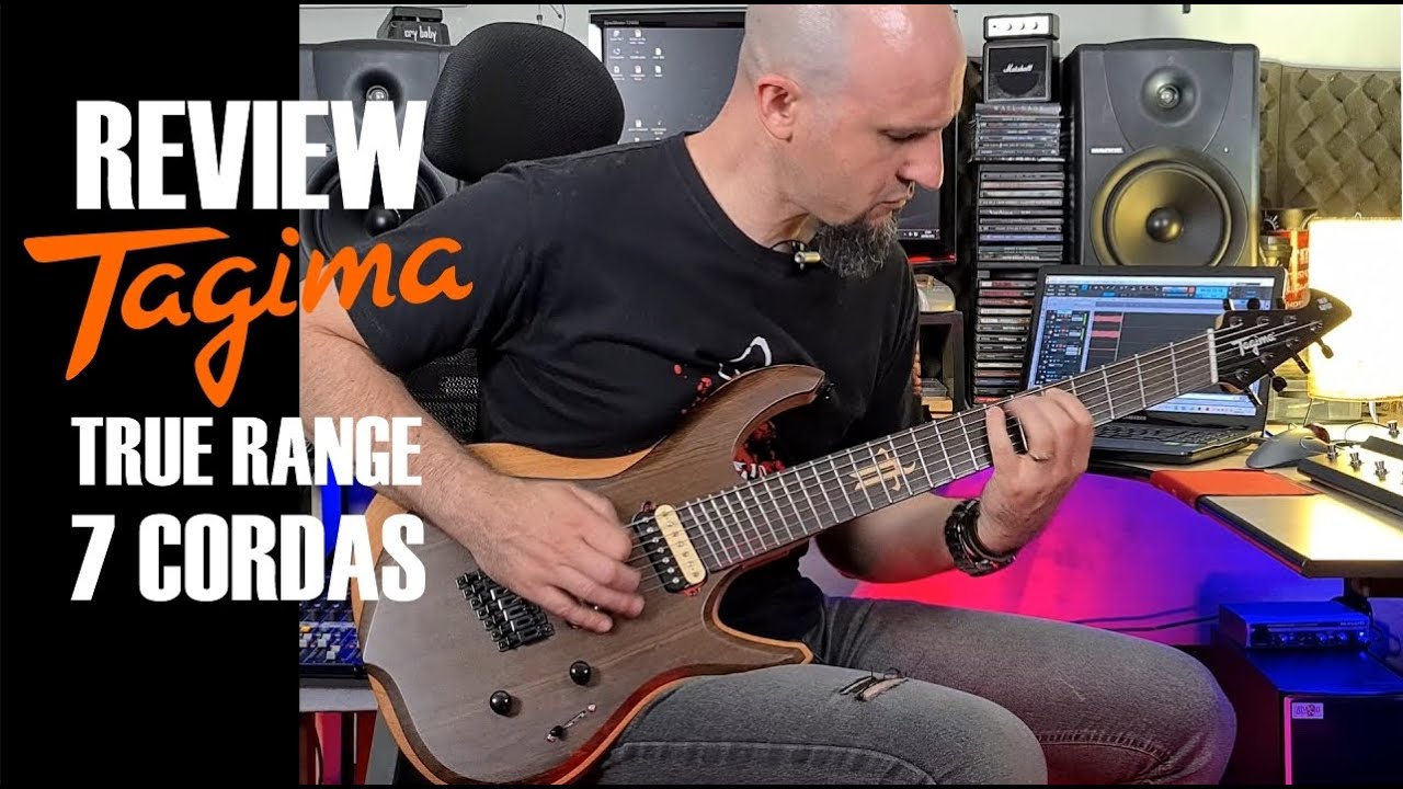 GuitarraTagima 7 cordas Série True Range - Review e Sound Test