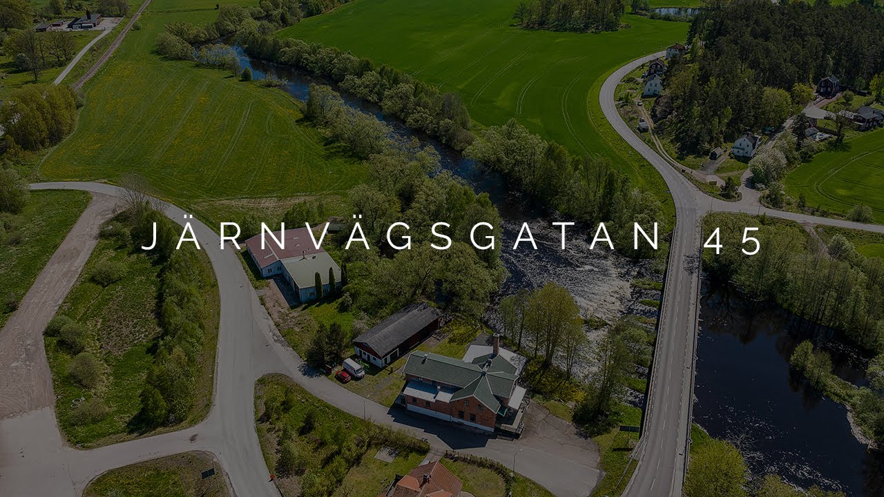 10 rum Övrig på Järnvägsgatan 45A,B Centralt Högsby Högsby kommun - video