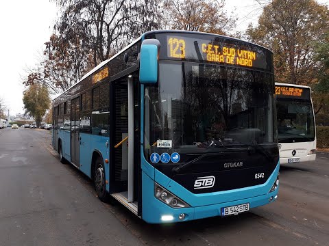 Cab View : Linia 123 : C.E.T. Sud Vitan - Gara de Nord