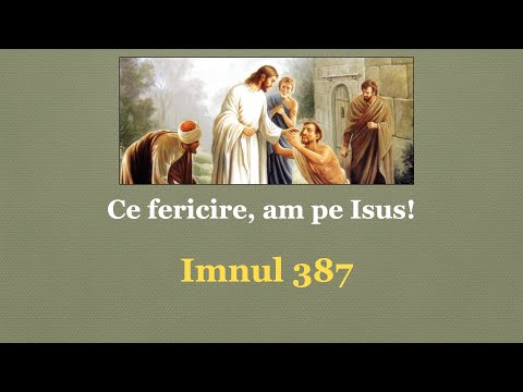Ce fericire, am pe Isus!