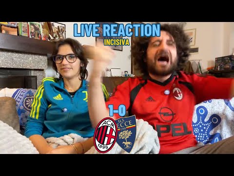 AC MILAN 1-0 LECCE [Incisive LIVE REACTION]