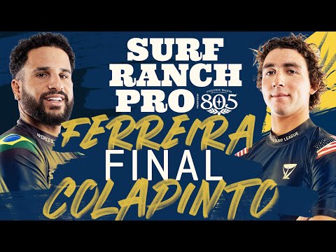 Italo Ferreira vs Griffin Colapinto | Surf Ranch Pro Presented By 805 Beer - Final Heat Replay