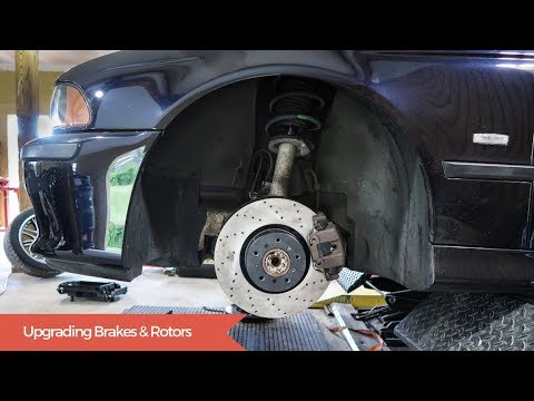 Upgrading Brakes & Rotors on my E39 M5 (StopTech & Hawk)