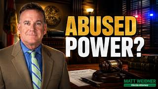 🎯 A Judge Used His Title to Avoid Arrest — Florida's High Court Responds | Re: Judge Richardson