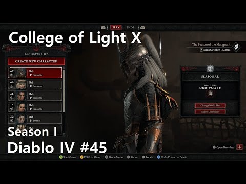 Diablo IV #45 College of Light X