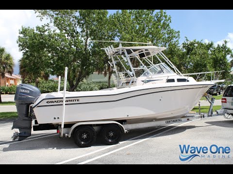SOLD - 2003 Grady White 258 Walkaround - Yamaha 225 Four Stroke - Video Tour + Sea Trial