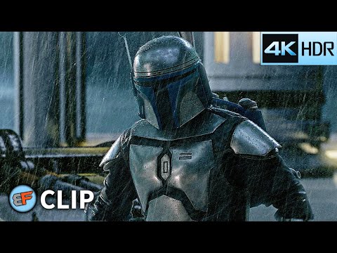 Obi-Wan vs Jango Fett - Planet Kamino Fight | Star Wars Attack of the Clones 2002 4K HDR Movie Clip