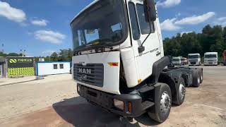 Camion châssis MAN 32.364 (EURO 2 / 6 CYLINDER / 12 TIRES / 8X4 / PERFECT) à vendre - Image 4 | Autoline CI Camion châssis MAN 32.364 (EURO 2 / 6 CYLINDER / 12 TIRES / 8X4 / PERFECT) | Image 4 - Autoline