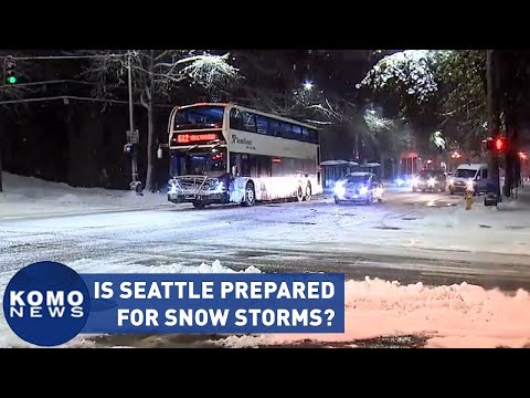 Seattle prepares for snow storm