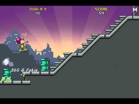 Rat on a Skateboard challenge 19 Scaffold Stunting all the stars gold Walkthrough video Iphone 4