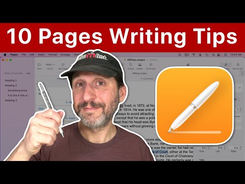 10 Tips For Writing In Pages