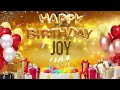 JOY Happy Birthday Joy