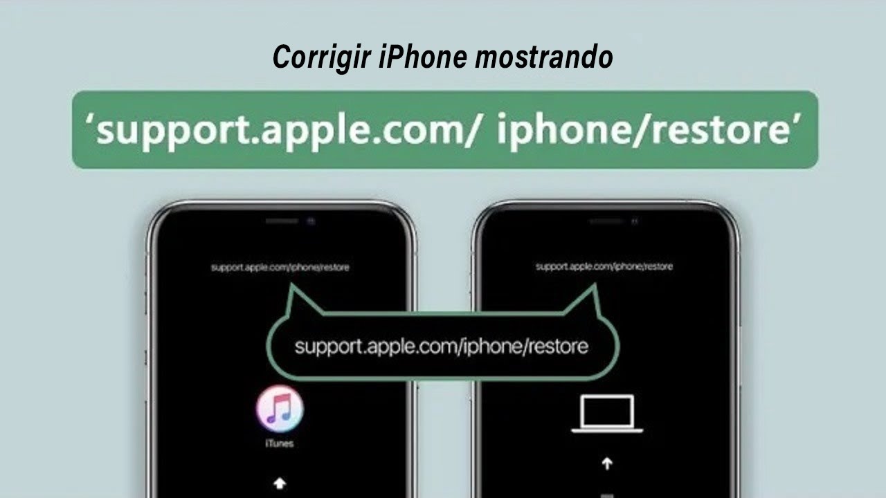 O vídeo de corrigir iPhone travado na tela de restauração