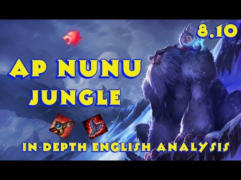 AP Predator Nunu Jungle Patch 8.10 - In-Depth English Analysis - Full Game Commentary