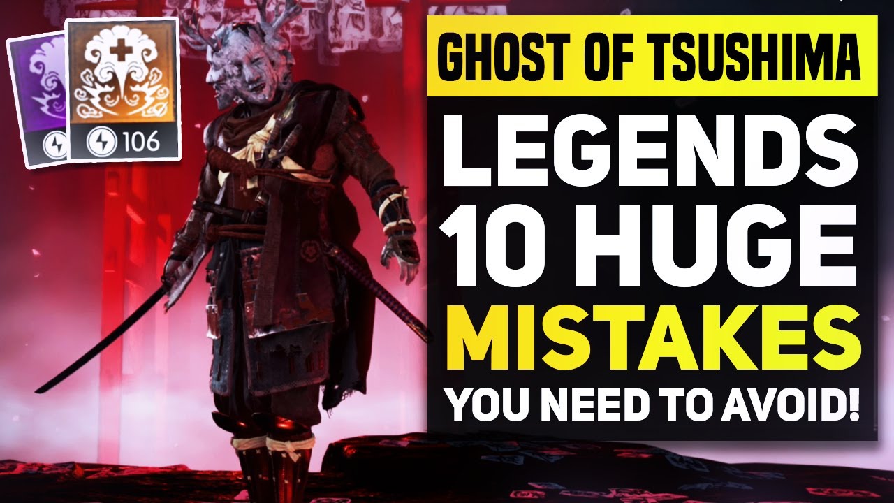 Avoid These HUGE MISTAKES in Ghost of Tsushima Legends | Ghost of Tsushima Legends Update