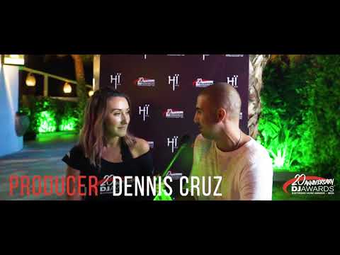 #DJA20Anniversary Dennis Cruz winner of the special #Award PRODUCER