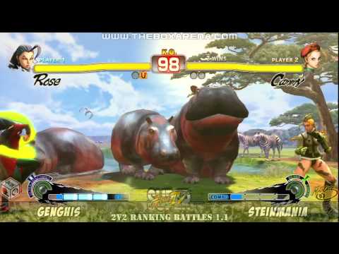 Ranking Battles 1.1 (2v2) Yeb (CO) - Genghis (RO) Vs. Steinmaina (CA) - Pimpbot9K (AB)