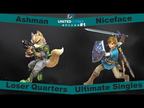 United Cyber Space Weekly #1 Loser Quarters - Ashman(Fox) Vs Niceface(Link)