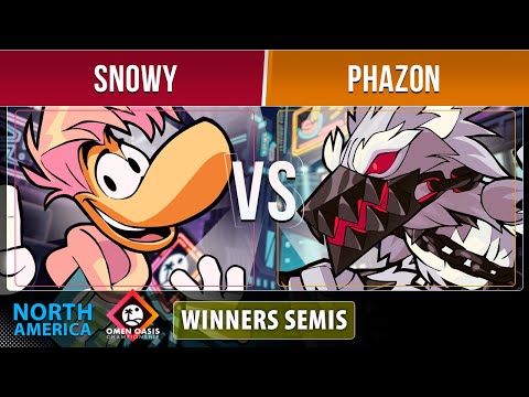 Snowy VS Phazon - Winners Semis - NA - Brawlhalla Omen Oasis Championship 2022