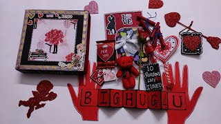 Valentine's Day Combo | Gift Box For Valentine's Week | Handmade Valentine's day gift Ideas