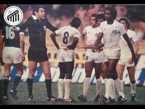 Santos 2x2 Palmeiras - 09/10/1983 - Gol de Juiz