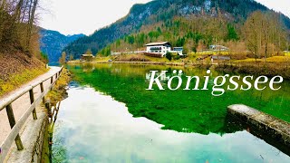 Königssee, Germany | In Bavaria | Alpine Lake | Germany in Winter's | Jan 2022 |  Cleanest lake