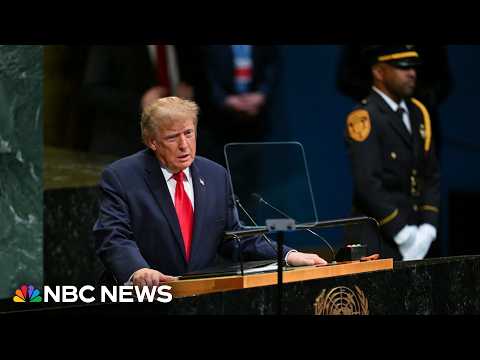 Trump calls Iran 'bully of the Middle East' in address to United Nations