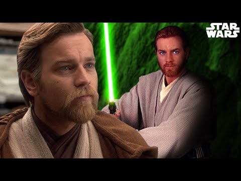 Obi Wan's Green Lightsaber Explained