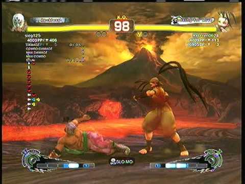 SSF4AE: El Fuerte (sieg125)  vs. Ibuki (Ryo ren0624)  SD