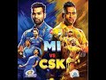 Mumbai Indians Vs Chennai Super Kings Mashup Tamil|Polakatum Para version|Late Comers|
