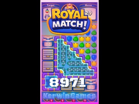 Royal Match Level 8971 - No Boosters Gameplay