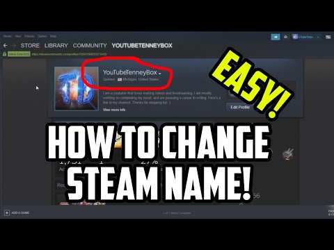 How To Change Your Steam Username In 2019! (EASY!)