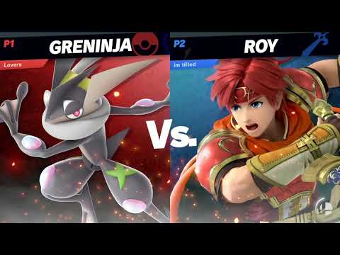SOS 168 SSBU Winners Semifinals - Stroder (Capain Falcon / Greninja) vs Ronald (Roy)