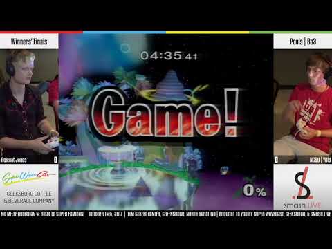 NC Melee Arcadian 4 Pools - Polecat Jones (Sheik) vs. NCSU | YOld (Marth)