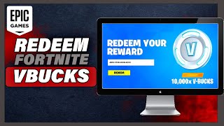 How To Redeem Fortnite V Bucks Code Without Epic Games Account