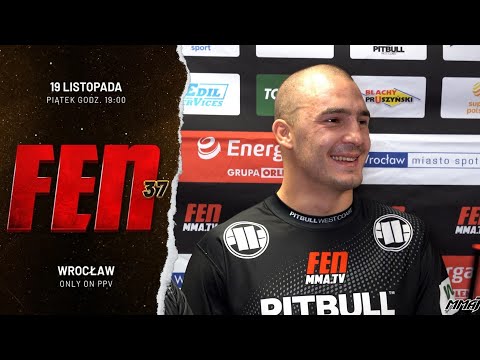 MARIO ZGELA ROZBIŁ ADAMA KOWALSKIEGO NA GALI FEN 37