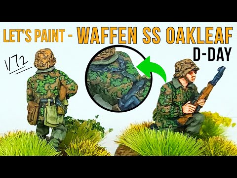 1/72 - WW2 German SS Oakleaf Tutorial - EASY! - AB Figures