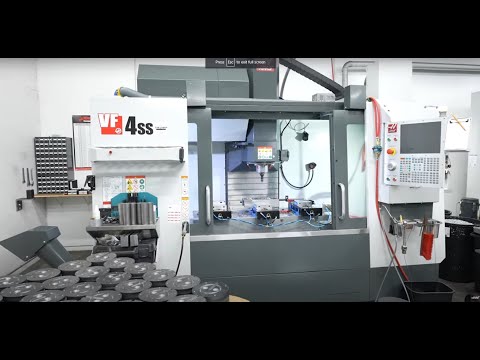Customer Spotlight - Buckeye Design & Engineering Services - High-Volume Production on Haas VF-4SS