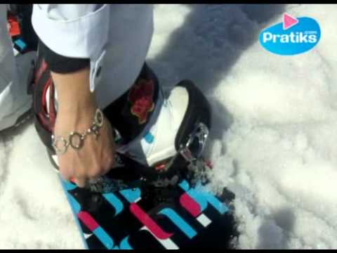 comment regler c'est fixation de snowboard