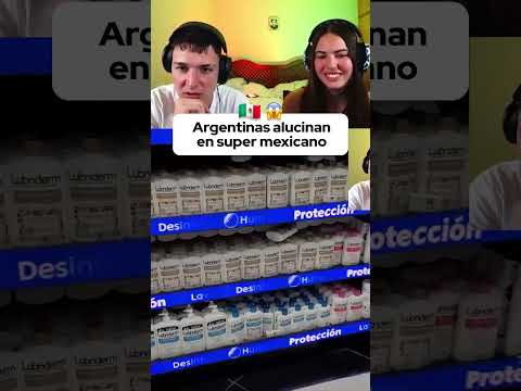 Argentinas alucinan con supermercado mexicano 🇲🇽 #mexico #shortvideo #viralvideo #argentina