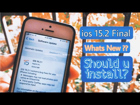 ios 15.2.1 is out | What's New ?