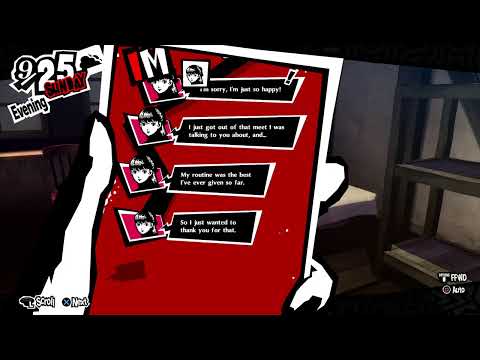 Persona 5 Royal 9/25 - Text message