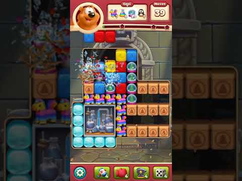Toon Blast 2832 no boosters 3 stars