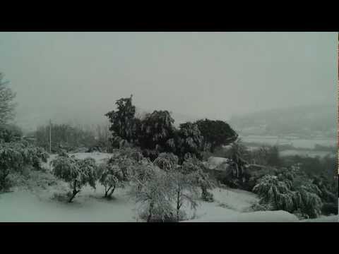 Neve a Morolo febbraio 2012 HD.