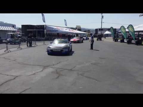 Mazda "Rennen deines Lebens" Laguna Seca Rennen #1 - Parc fermé