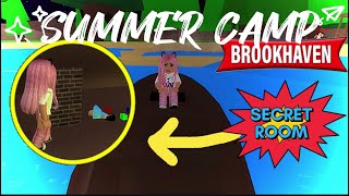 NEW SECRET ROOM  -  Summer Camp & Garbage Day Update   #roblox  #brookhavensecrets  #brookhaven