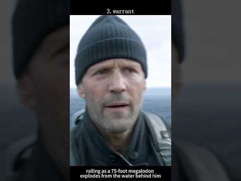 #movie #film Statham's Elegant Escape 🦈💨 | Outsmarting the Meg | Meg 2: The Trench