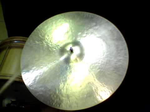 22 HSB Mini-bell Half Kontroversial Ride, 2057g - Handcrafted cymbals by Craig Lauritsen..MOV